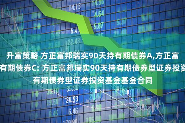 升富策略 方正富邦瑞实90天持有期债券A,方正富邦瑞实90天持有期债券C: 方正富邦瑞实90天持有期债券型证券投资基金基金合同