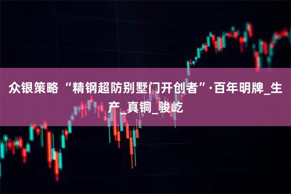 众银策略 “精钢超防别墅门开创者”·百年明牌_生产_真铜_骏屹
